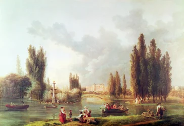 Il parco e il castello di Mereville